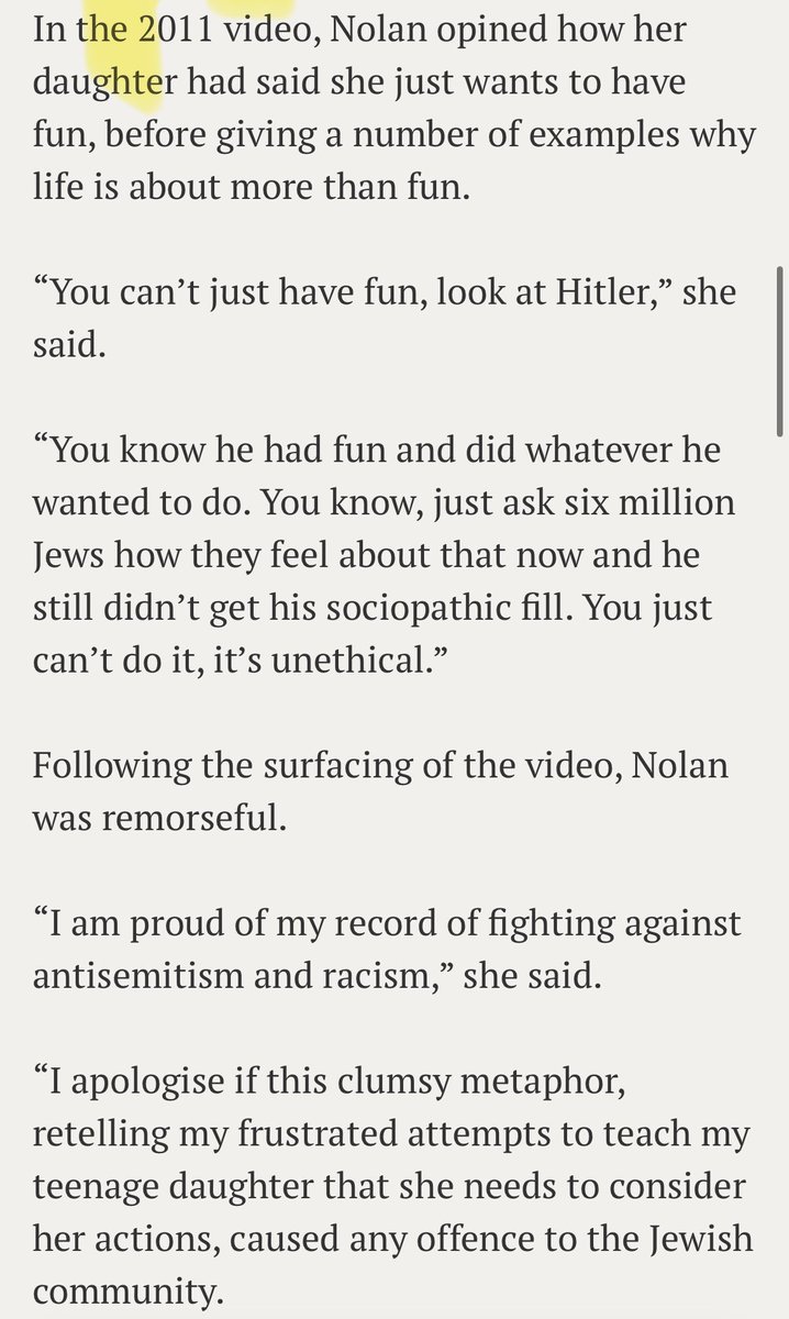 AengusMillen's tweet photo. @DrewPavlou Whether you think this is too edgy or whatever it is clearly not supportive of Hitler and we should know we can hardly take the Australian’s word for a story on the greens https://t.co/wiks5J99AJ