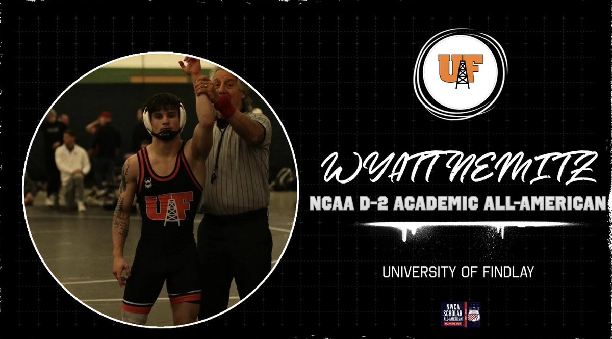 CONGRATULATION - WYATT NEMITZ (2024 ALUMNI)
NCAA D-2 ACADEMIC ALL-AMERICAN -UNIVERSITY OF FINDLAY <a href="/PerkinsATH/">Perkins High School Athletics</a> <a href="/PerkinsHigh/">Perkins High School</a> <a href="/FindlayOilers/">Findlay Oilers</a>