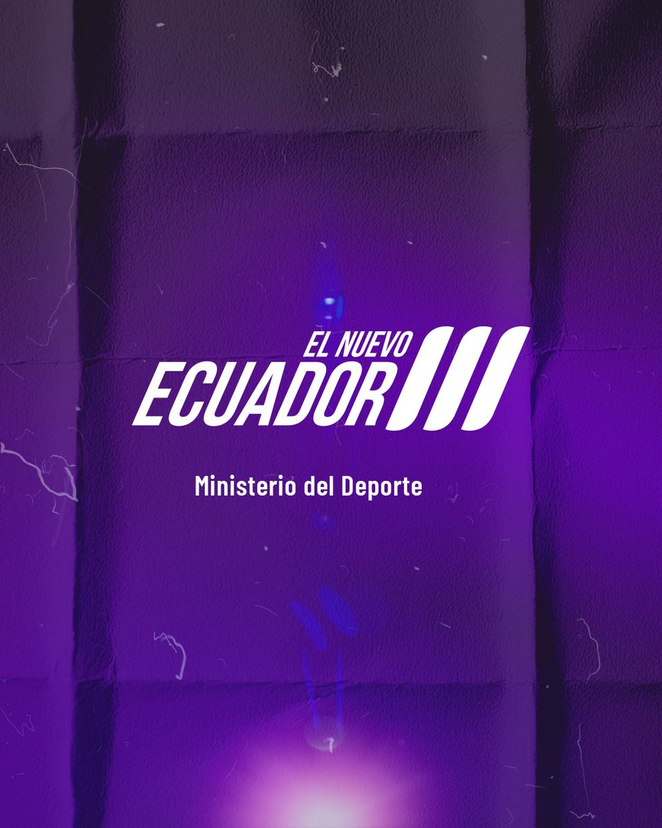 Cientos de deportistas y entrenadores se beneficiarán del Plan de #AltoRendimiento. 🏅

Apoyamos a nuestros atletas a cumplir sus sueños.🌟💪

#ElNuevoEcuadorResuelve