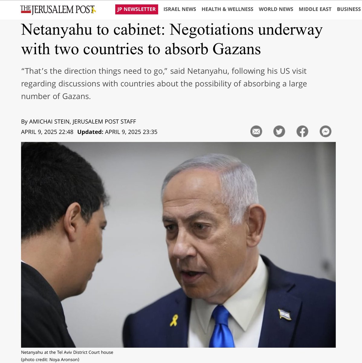 ComezTurhan's tweet photo. 🇮🇱Netanyahu, Güvenlik Kabinesi ile yaptığı toplantıda;
“İki büyük ülke ile pazarlık halindeyiz, gönüllü olarak göç etmek isteyen çok sayıda Gazzeliyi kabul edecekler” dedi…
🇪🇬Mısır?
🇹🇷Türkiye?
👉Yakında ortaya çıkacak.
🇺🇸Herhalde Trump dün “aptal olma” dediği Erdoğan’a bugün “çok zeki” diye boşuna söylemiyor!