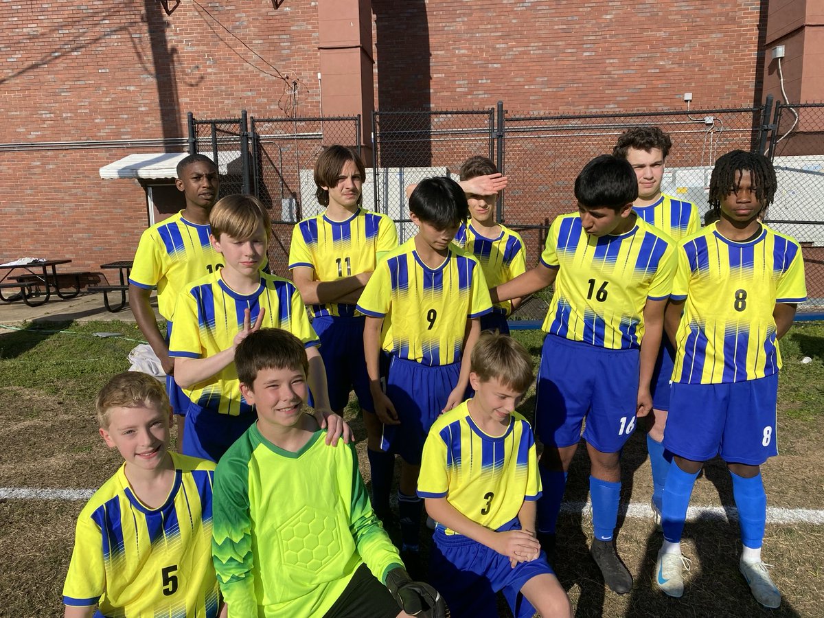 The ⁦<a href="/HeadMagnetMS/">Head Magnet Middle School</a>⁩ starting XI for the Battle of Jo Johnston against MLK.  #2 seed up for grabs!