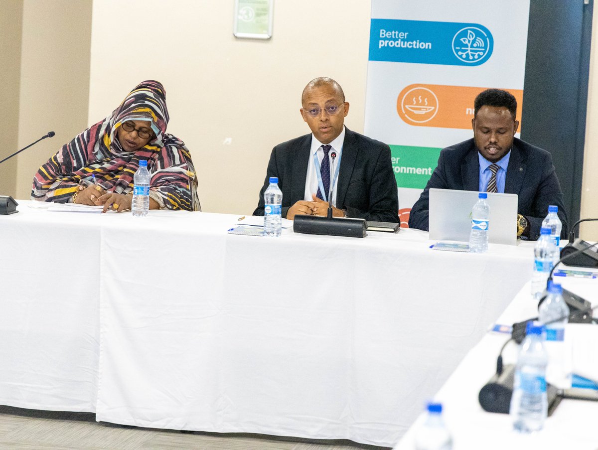 FAOSomalia's tweet photo. With support from @FAOSomalia, the Federal Government of Somalia, through @SomaliaMolsa, has inaugurated the #PSNP Taskforce! The task force will lead the design & delivery of a nationally owned Productive Safety Net Programme that builds resilience.
#SocialProtection https://t.co/nzEQjYR8i8