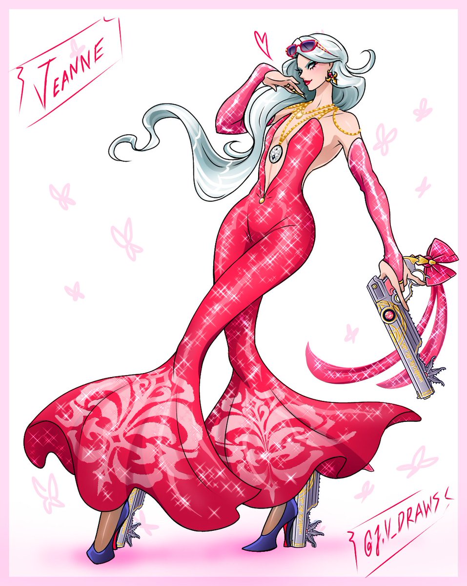 bayonetta pink dress Bayonetta 3 dress