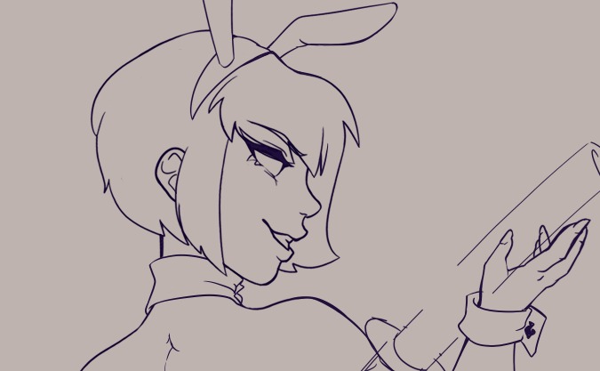 Tarolh_'s tweet photo. Wip con poto
Doble imágen porque el lunes no les subí nada 👀👀
#WIP #wipart #fanart #art #villainous #villanos #bunny #bunnygirl #lineart #Sketching #humiko #humikovillainous #humikovillanos #ReleaseVillainous https://t.co/RMLwT5FV8K