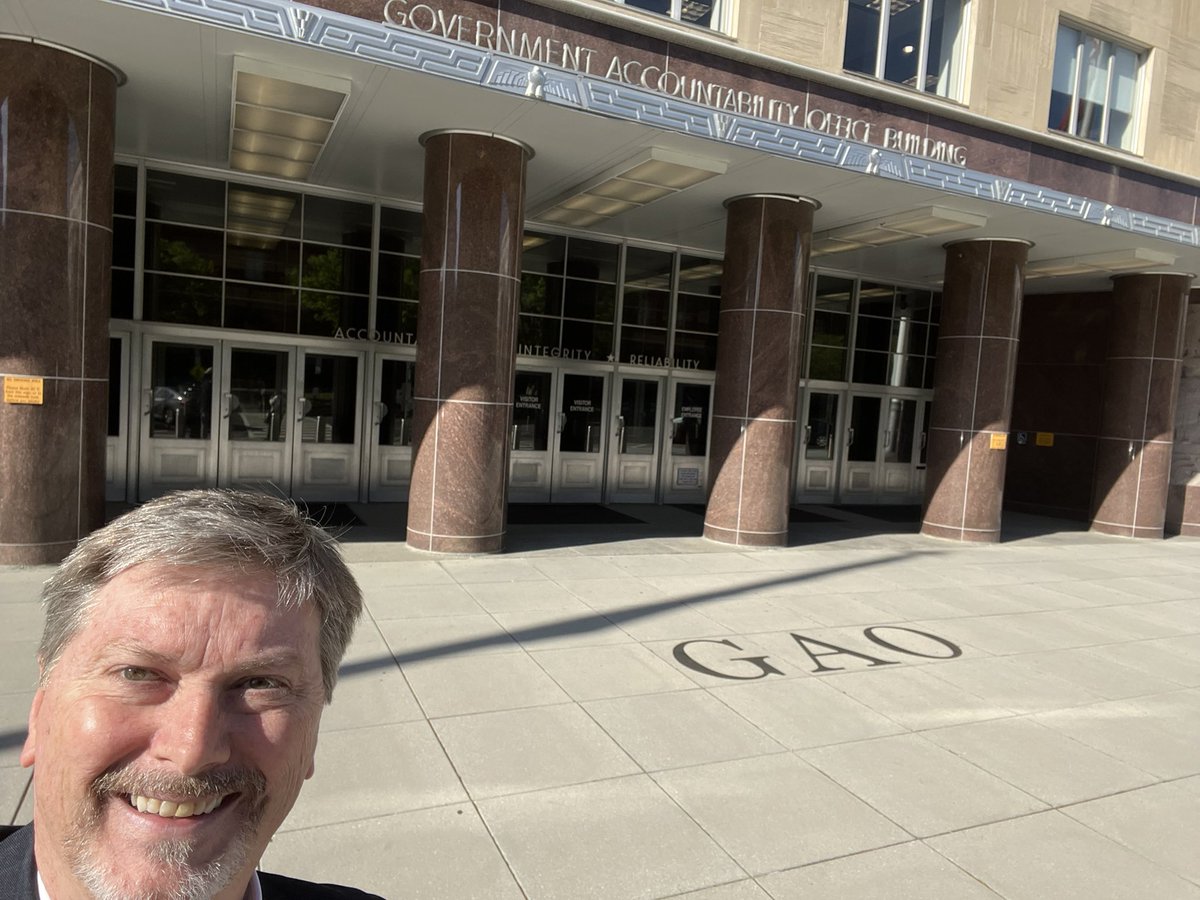 Great day at the Comptroller General’s Domestic Working Group meeting <a href="/USGAO/">U.S. GAO</a> headquarters. Lots of discussions with members of the federal, state &amp; local government accountability community.