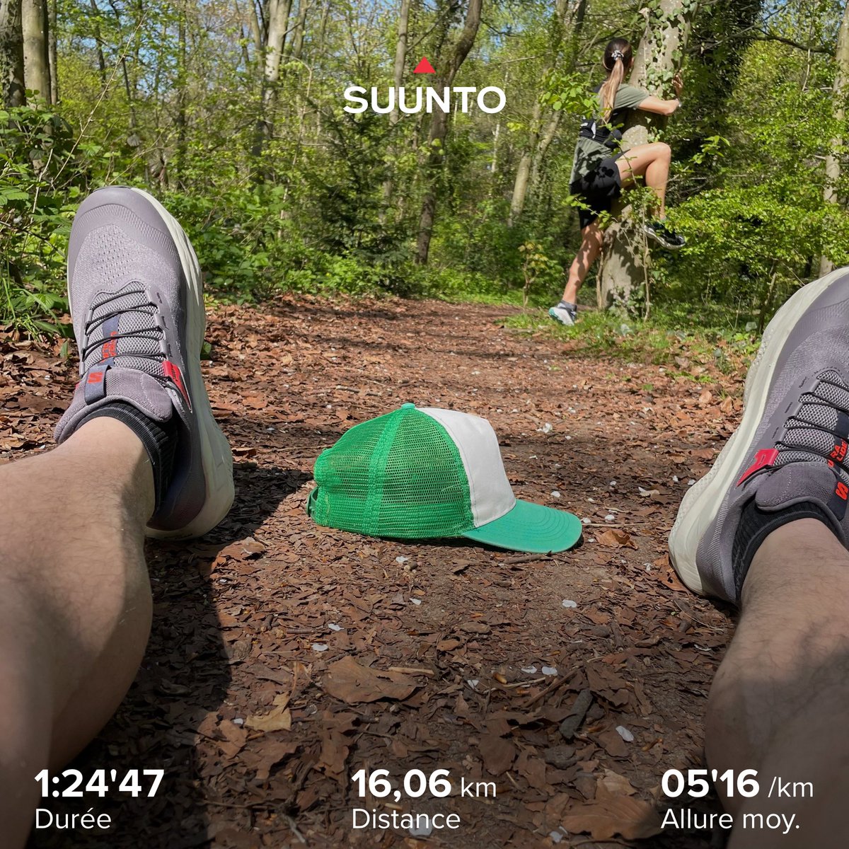 casquetteverte's tweet photo. [🏃🏻‍♂️ Mini-Doublette d’avril ✍️ • J - 16 | Grand Raid Ventoux ⛰️🚴🏻‍♂️] • [🤕] • 🏃🏻‍♀️🏃🏻‍♂️ Balade à deux tranquillou.. et doublette pour aller à la dédicace chez Librairie Les Nouveautés ✍️ • #CasquetteVerte #Running #Trail #UltraGlide3 #SuuntoRaceS #GRV #GrandRaidVentoux #RunToCamp https://t.co/NIxa2m8K1C