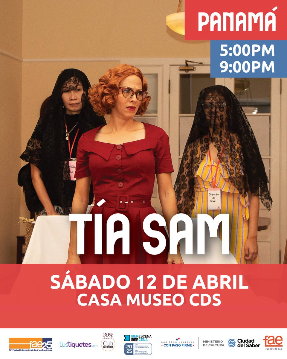 CiudaddelSaber's tweet image. ¡Bienvenidos al Festival de Artes Escénicas de Panamá 2025!
Desde espectáculos innovadores hasta propuestas clásicas con un giro contemporáneo, el FAE 2025 ofrece experiencias únicas para todos los amantes de las artes escénicas.
Boletos aquí ➡️ ow.ly/j3A450VxPZm