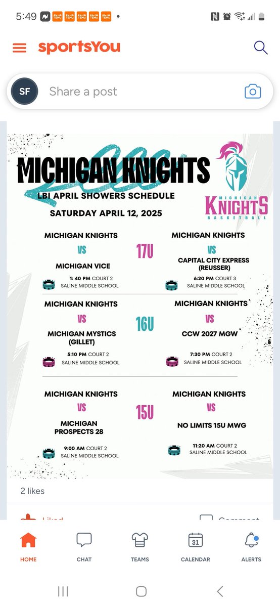 Autumn (@autumn7708) on Twitter photo Samaira will be playing in the April Showers tournament this weekend, 17U
<a href="/ssearcy26/">Samaira Searcy</a> <a href="/RomulusGirlsBB/">ROMULUS WOMEN’S BASKETBALL</a> Samaira will be playing in the April Showers tournament this weekend, 17U
<a href="/ssearcy26/">Samaira Searcy</a> <a href="/RomulusGirlsBB/">ROMULUS WOMEN’S BASKETBALL</a>