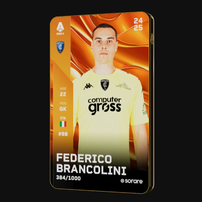 NUFCTOPNEWS's tweet photo. 🚨#Sorare Empoli #Giveaway🚨
1⃣ Like and repost this tweet
2⃣ Comment your sorare username
⏰Winner will be announced on the weekend (only one winner) https://t.co/5uphCxShQu