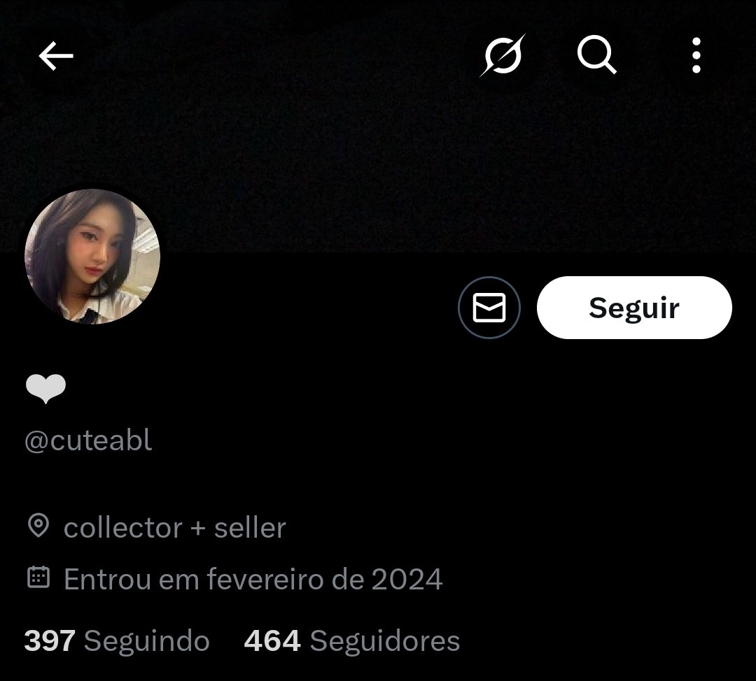 iambtscoded's tweet photo. CUIDADO COM ESSE PERFIL‼️ @/cuteabl
ela está postando cards a venda e quando pede vídeo ela inventa desculpa ou manda vídeo de 1/2 segundos!!!! https://t.co/8WcsRQf1OB
