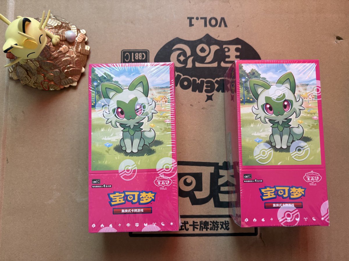 🎁 TWO Simplified Chinese Horizons Gem Booster Boxes Giveaway 🎁

For a chance to win BOTH boxes:

✅Follow <a href="/Silk1kk/">LoyoLcard</a> &amp; <a href="/SteeloAndKri/">SteeloAndKri</a>
✅Like &amp; Repost This

Optional: Tag a friend 

1 Winner will win both booster boxes! Giveaway Ends 4/18. US only. Good luck everyone!

#PokemonTCG