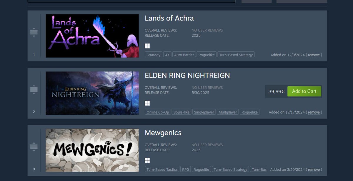 DenisteraBG's tweet photo. #pathofachra Unironically my top 3 games I'm waiting for https://t.co/IMhuWnhAmF