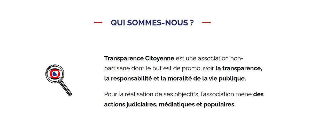 🦔 Erinaceus France (@erinaceusfrance) on Twitter photo LOL <a href="/TransparenceCit/">Transparence Citoyenne</a> est "est une association non-partisane dont le but est de promouvoir la transparence" Non-partisane mais tous les membres sont de droite et proches de #SaccageOuinOuin 🤣🤣🤣
Ils osent tout !
Source : transparencecitoyenne.fr LOL <a href="/TransparenceCit/">Transparence Citoyenne</a> est "est une association non-partisane dont le but est de promouvoir la transparence" Non-partisane mais tous les membres sont de droite et proches de #SaccageOuinOuin 🤣🤣🤣
Ils osent tout !
Source : transparencecitoyenne.fr