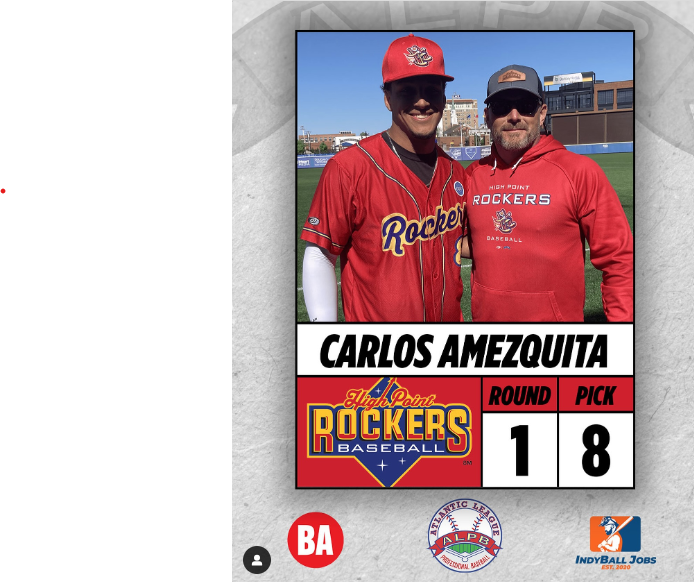 High Point Rockers (@rockersbaseball) on Twitter photo Rockers select West Forsyth HS grad INF Carlos Amezquita in the 1st round of the ALPB Draft.
Read more: tinyurl.com/2vud8bh8
<a href="/WFHSTitanNation/">West Forsyth High School</a> Rockers select West Forsyth HS grad INF Carlos Amezquita in the 1st round of the ALPB Draft.
Read more: tinyurl.com/2vud8bh8
<a href="/WFHSTitanNation/">West Forsyth High School</a>