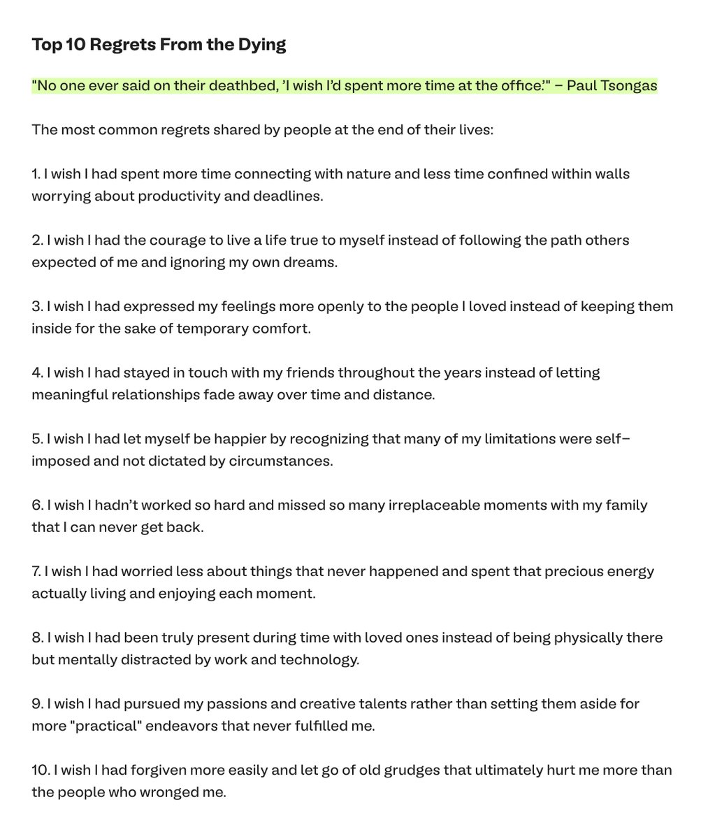 matt_gray_'s tweet photo. Top 10 Regrets From the Dying: https://t.co/kRgkiwNeBQ