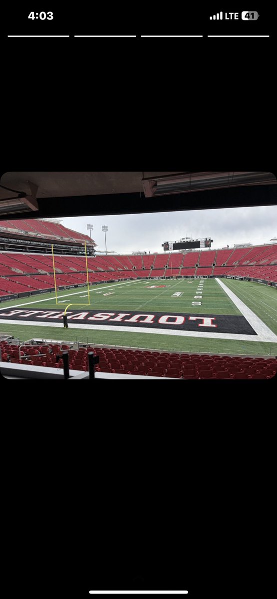 Q_Fields1's tweet photo. I had a great time at Louisville today! Grateful to be there! 
@coachnatemcpeek @CoachJeffPoe @coachjoelwardle @FDouglassFB @LouisvilleFB #fdhs #gobroncos https://t.co/nHh2r3gN9x