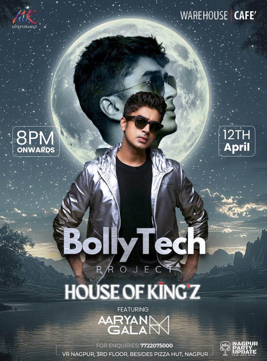 bollytechproj's tweet photo. #Nagpur #GigAlert #BollyTech #BollyTechProject

@aaryangala live at @warehousecafenagpur, this SATURDAY NIGHT, 12th April 2025 for @bollytechproj! 

Be there! 🤍

— MGMT https://t.co/dOWTnxn774