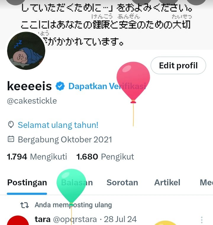 cakestickle's tweet photo. balon balon, siapa mw balon https://t.co/GIpBwIKj1l