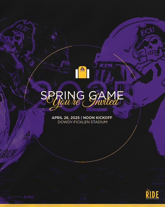 Thanks for the invite <a href="/ECUPiratesFB/">ECU Football</a> <a href="/Dyrell_Roberts/">Dyrell Roberts Sr.</a>