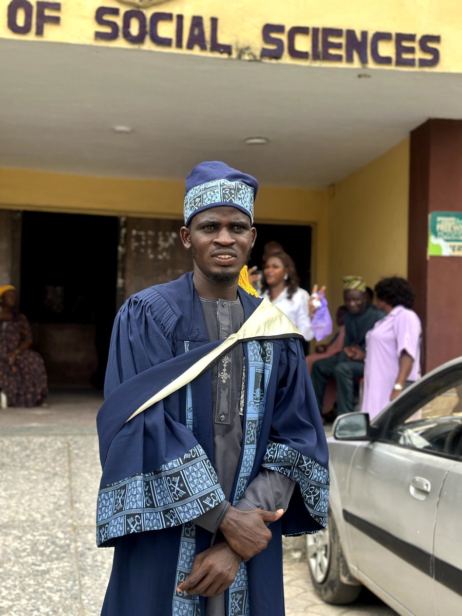 Geo_babst's tweet photo. Which of the Favour of my Lord will I deny absolutely none
Alhamdulillahi BSc. Geography and Planning @Gapsa_Lasu at @LASUOfficial 
Now official graduate @LASUOfficial
#Convocation
#lasu28thconvocation 
#lasu https://t.co/obgunafAtM