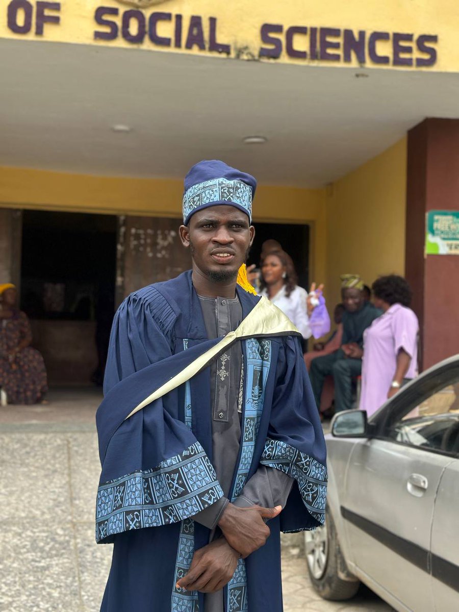 Geo_babst's tweet photo. Which of the Favour of my Lord will I deny absolutely none
Alhamdulillahi BSc. Geography and Planning @Gapsa_Lasu at @LASUOfficial 
Now official graduate @LASUOfficial
#Convocation
#lasu28thconvocation 
#lasu https://t.co/obgunafAtM