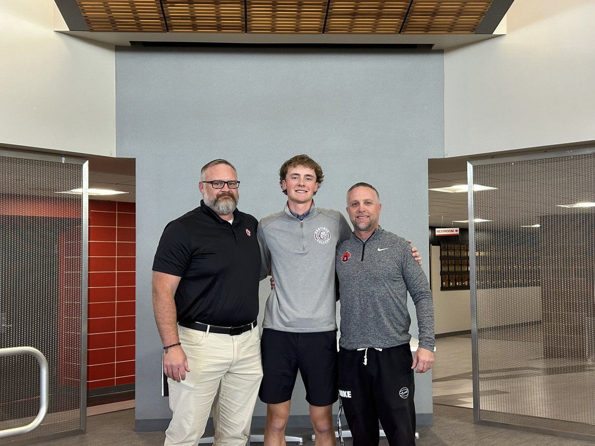 Also this afternoon it was Scottsbluff’s Ben Seymour signing to play golf at Hastings College. <a href="/activities_shs/">SHS Activities</a> <a href="/KNEBSports/">KNEB Sports</a> #nebpreps