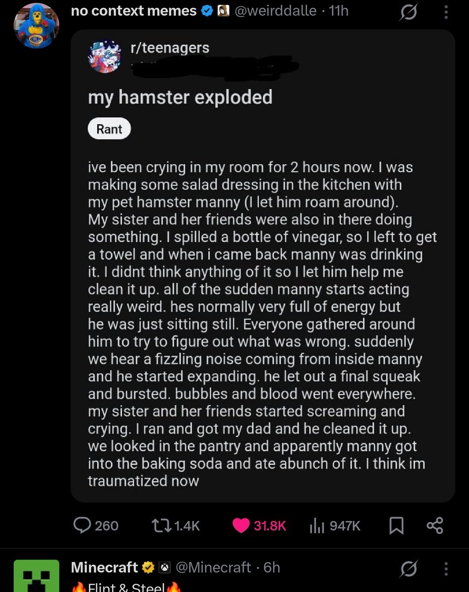 hexanilix's tweet image. THERE IS ABSOLUTELY NO FUCKING WAY