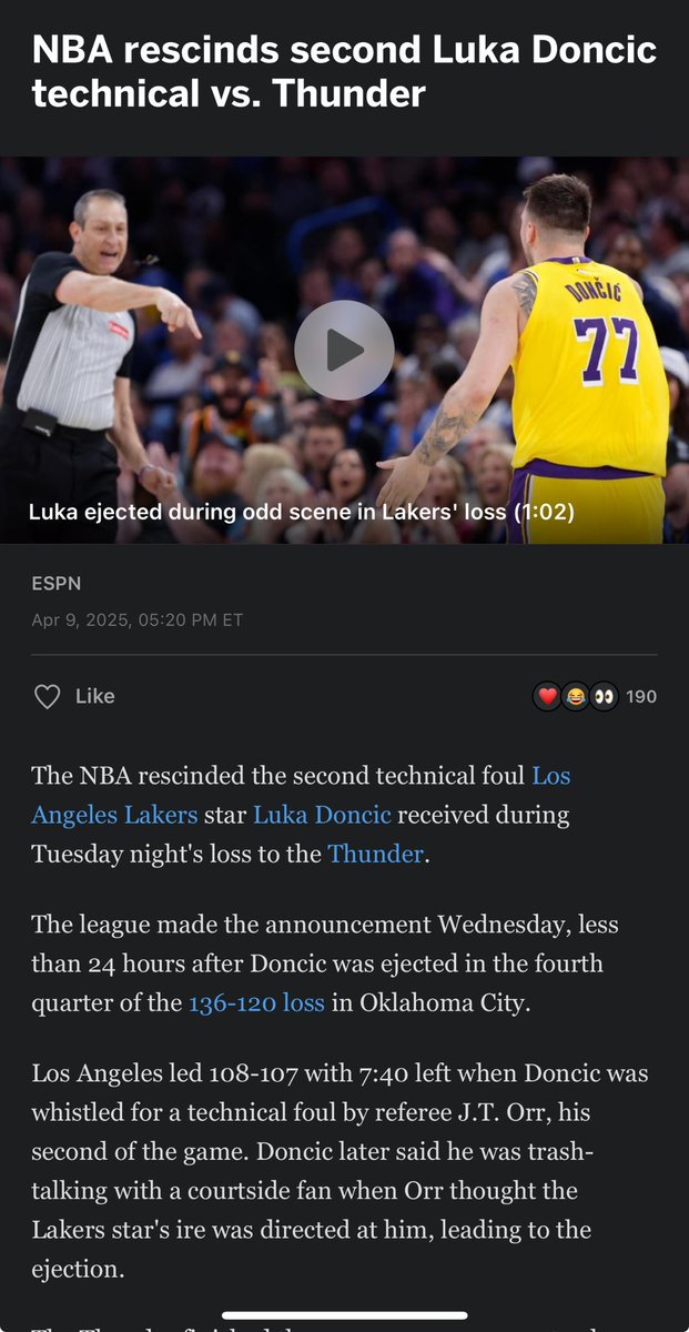Frantix13's tweet photo. BS call should never have happened in the first place! soft ahh Ref
#Lakers #nba #Playoffs https://t.co/9jauDvjywl