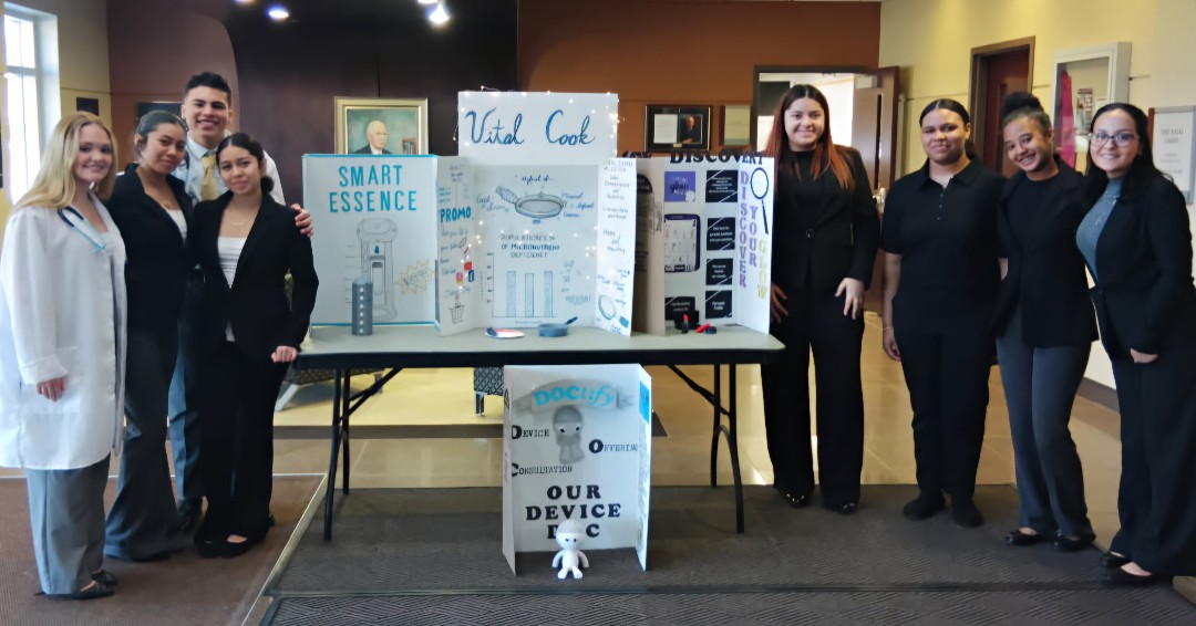 Shark Tank results are in! From Marketing &amp; Entrepreneurship, Idalis Almonte, Kaylin Brown and Rosa Cruz are the winners and creators of Glow Discovery. Arianna D’Onofrio is also a winner and the creator of Vital Cook. Congrats and keep up the good work!