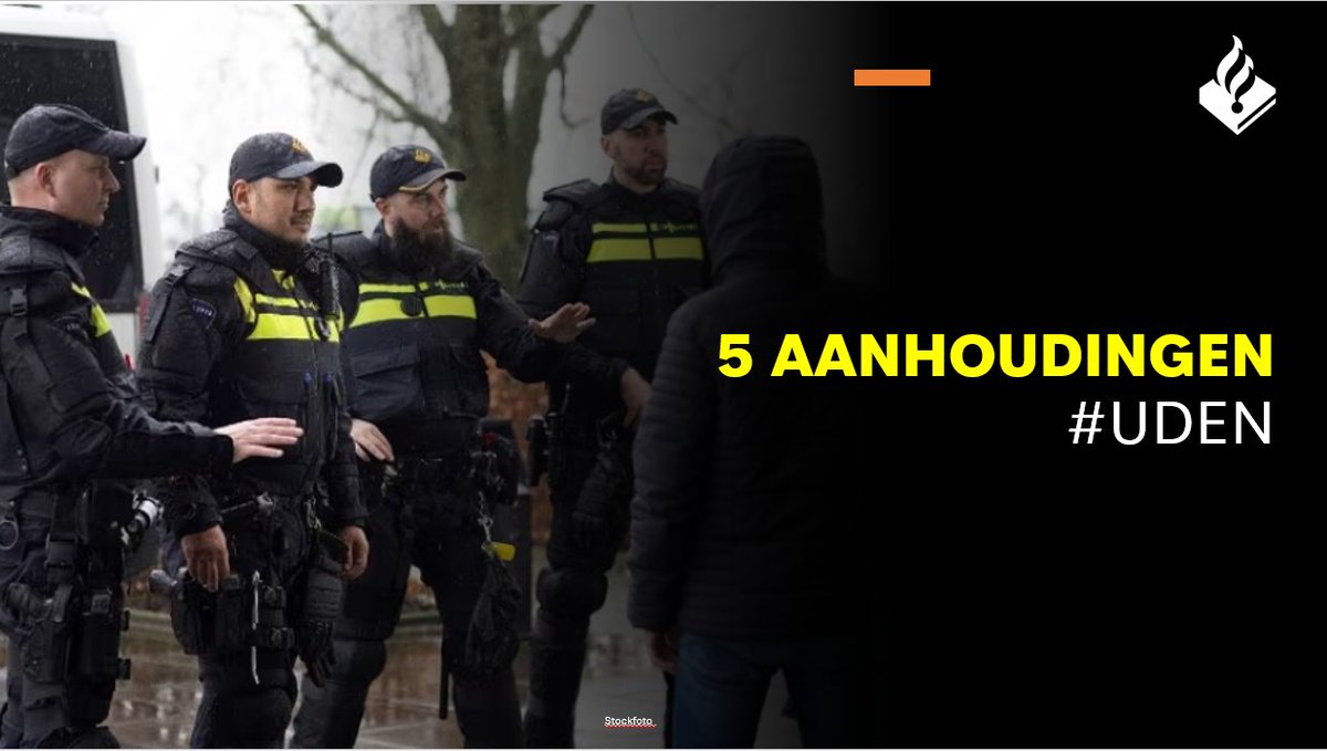 Aanhoudingen na demonstratie tegen opvanglocaties in Uden