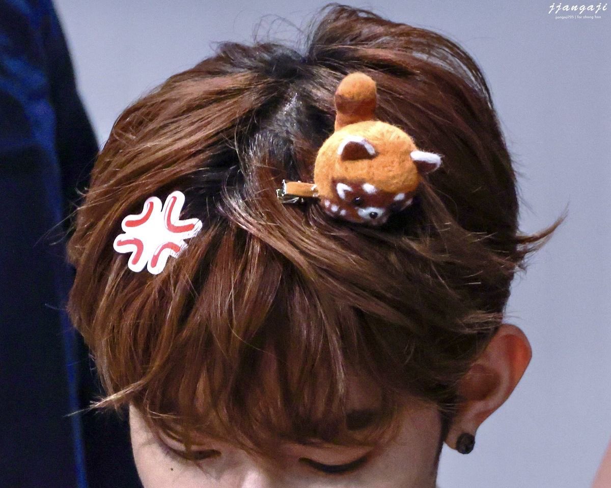 googieiand's tweet photo. dont take away his hair clips from him https://t.co/ZQ4PjyGqdR