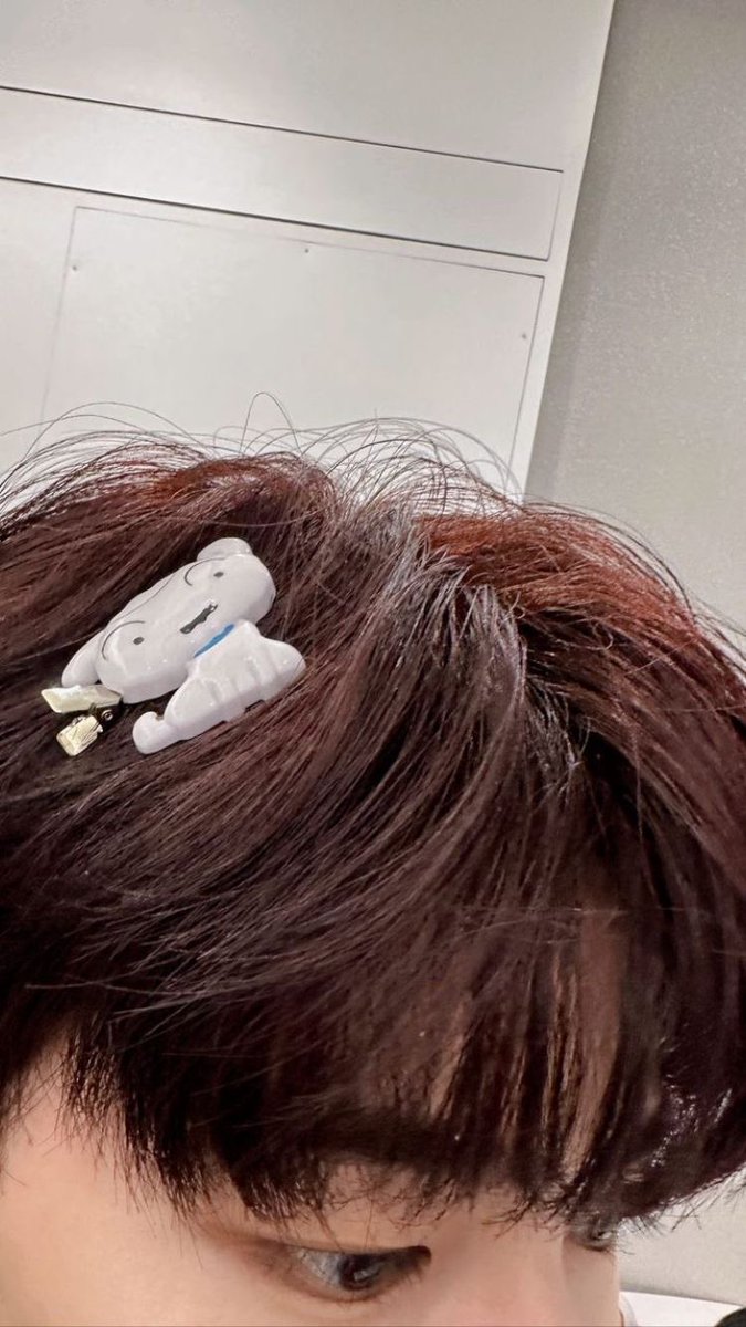 googieiand's tweet photo. dont take away his hair clips from him https://t.co/ZQ4PjyGqdR