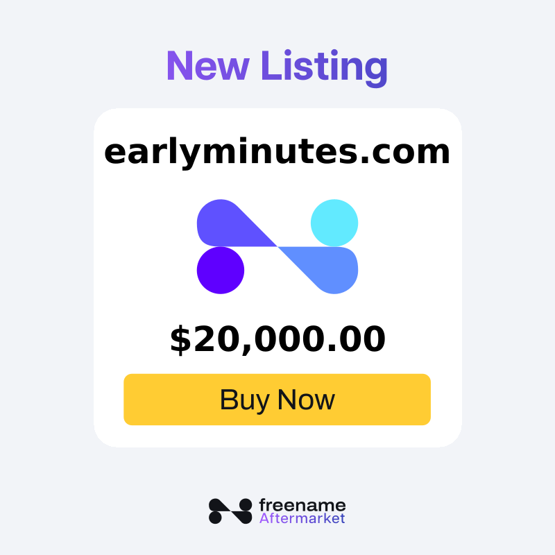 freenamemarket's tweet photo. 🔥 Just Listed
🔗 https://t.co/OMhvDWaBs2
💸 $20,000.00 https://t.co/TOixk7vzd5