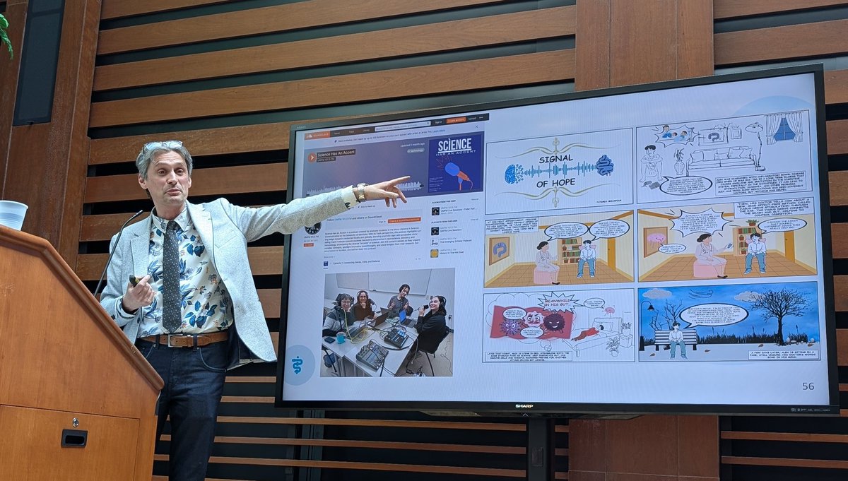 Farncombe Institute (@farncombe_gi) on Twitter photo What a great presentation today at noon rounds by Dr. <a href="/JEGhia/">Jean-Eric Ghia</a> from <a href="/umanitoba/">University of Manitoba</a> 2024 CAG Visiting Professor <a href="/CanGastroAssn/">CAG</a> on science communication! What a great presentation today at noon rounds by Dr. <a href="/JEGhia/">Jean-Eric Ghia</a> from <a href="/umanitoba/">University of Manitoba</a> 2024 CAG Visiting Professor <a href="/CanGastroAssn/">CAG</a> on science communication!