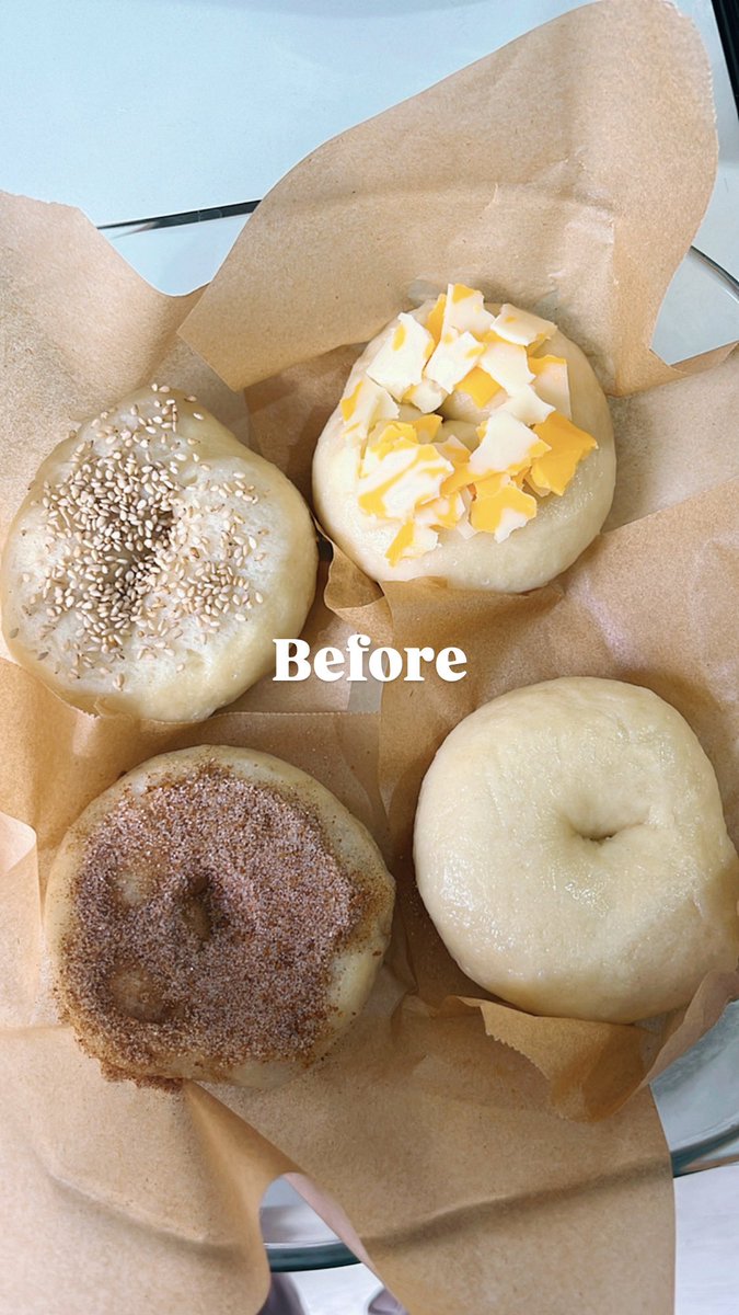 jun_tronto's tweet photo. ベーグル🥯初めて作ったけど、簡単だったし色んな種類を少しずつ作れていいな💡

#トロントライフ #トロント看護師 https://t.co/hFD8eGxlOt