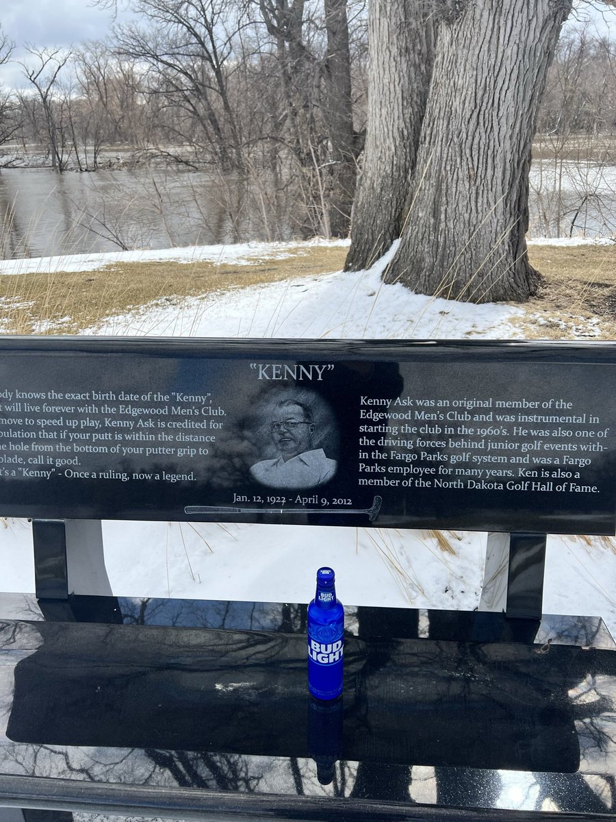 gmacpga's tweet image. Everyone tip your favorite beverage to “Kenny” today! One of the founding fathers of EMC and an all round great advocate for golf! #kenny #halloffamer #fargogolf