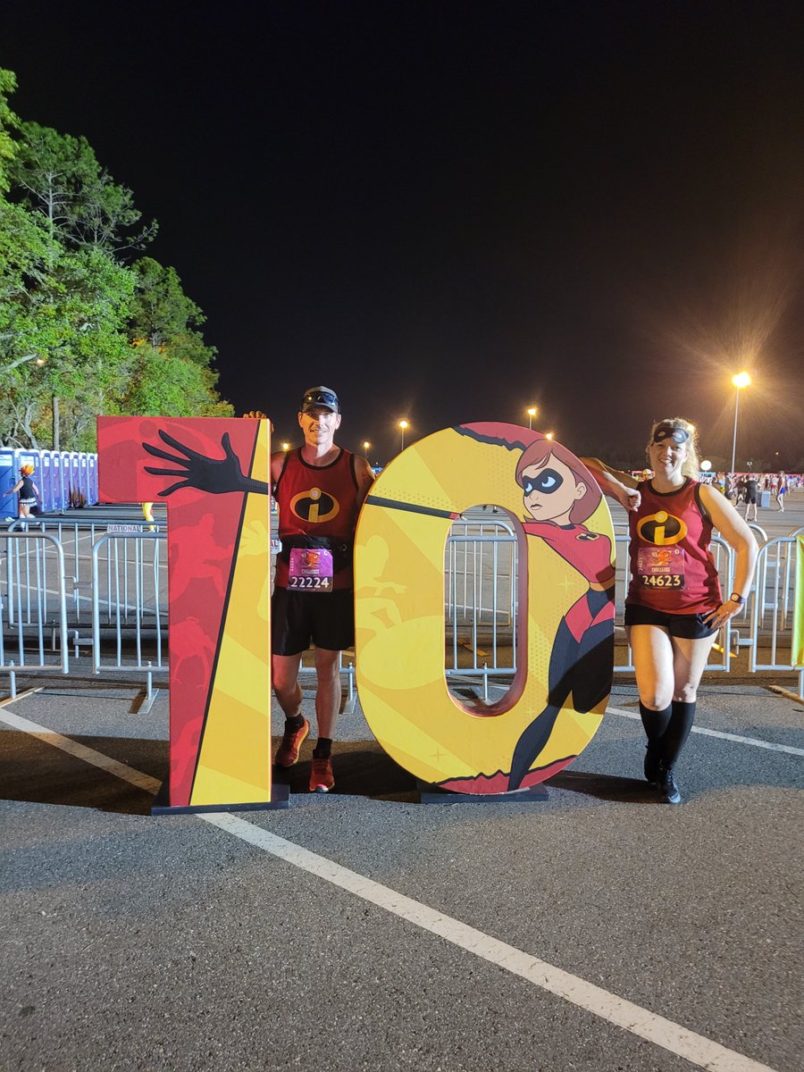 What a fun weekend introducing my husband to my love of runDisney. We ran the 5km, 10km and 10mile Springtime Surprise Challenge this past weekend at Walt Disney World Resort. He loved it too and pretty safe to say there will be more runDisney Challenges in our future.