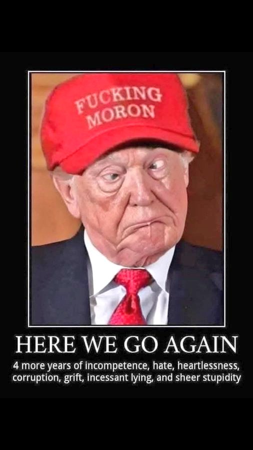 trump Caved trump's a idiot. #DOTARD the stock market loses 6 trillion dollars in value. How in the world r let a dumbass man like trump, who has a record of bankruptcies says he's a business strategist genius. Fucking moron
#trumpcaved