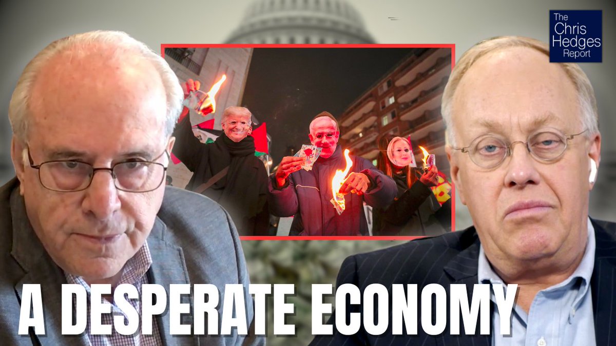 ChrisLynnHedges's tweet image. Professor Richard Wolff (@profwolff) dissects the erratic and unpredictable nature of the Trump administration's economic policy, and how it signals the decline of American Empire. 

Link: youtube.com/watch?v=-1aFnl…