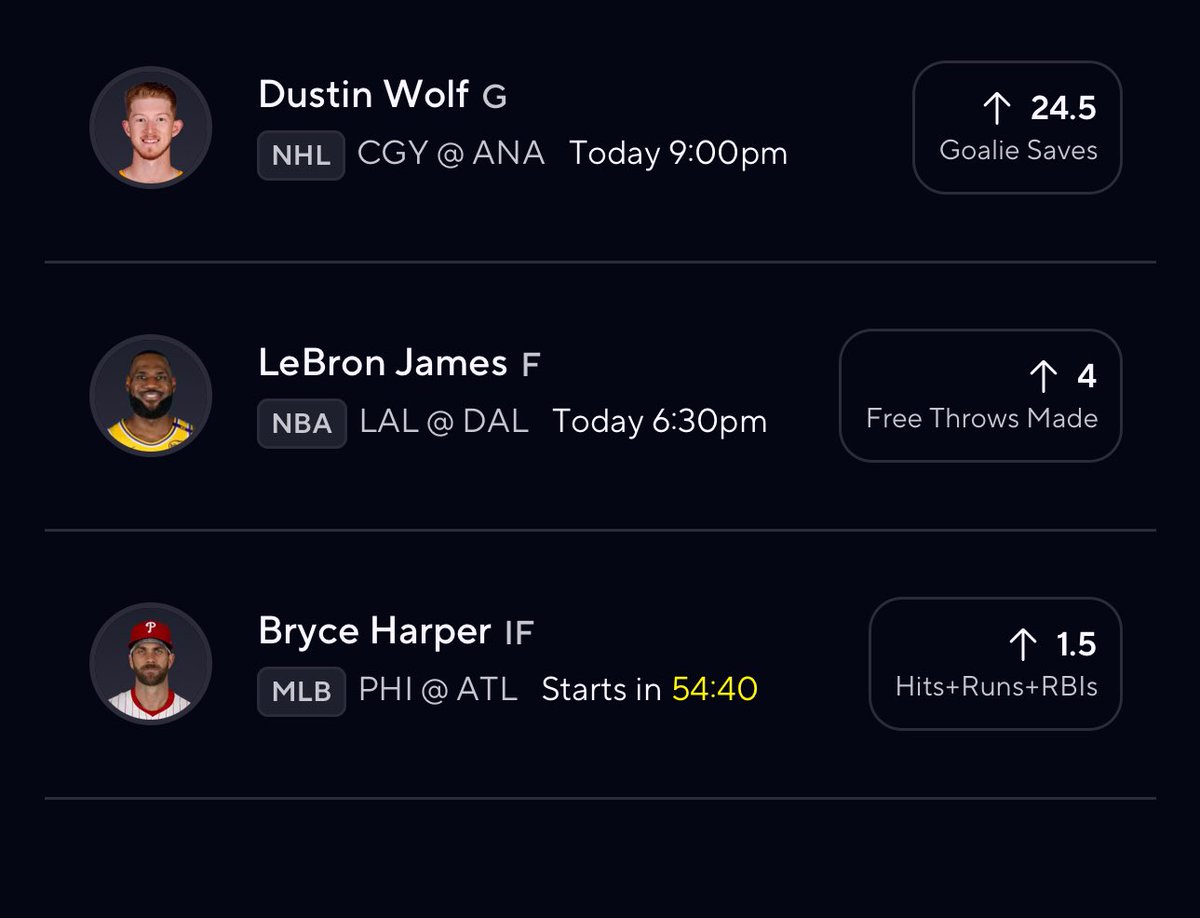 NHL X  MLB X  NBA  🫣 #PrizePicks #CommunityGambling