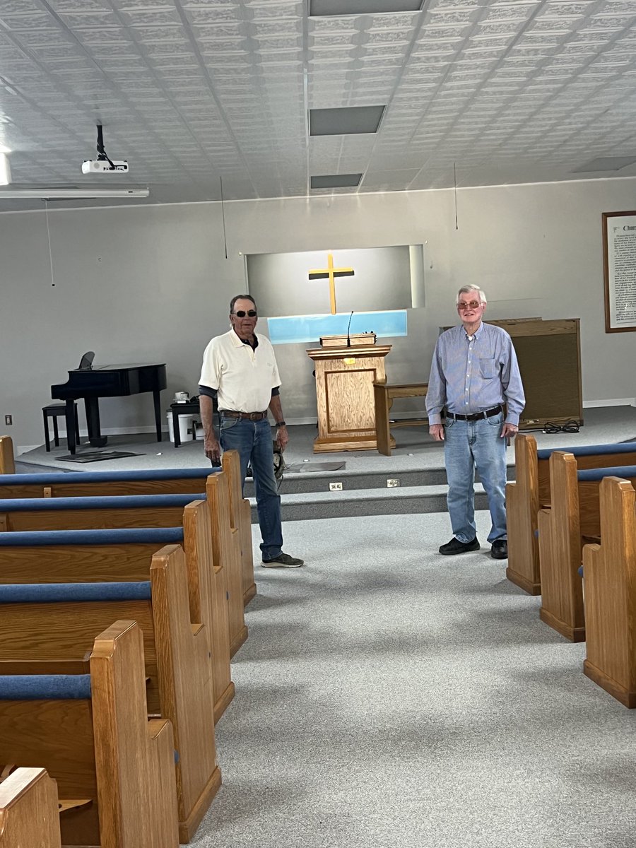 Six mths ago, Riverview Baptist Church Newport was nearly destroyed in ‘the flood.  Sunday they will have their grand reopening.   Thank you TN Baptists  for helping to make this possible. Riverview received a mud out estimate of $68,000.   TN Disaster Relief did it for $0.