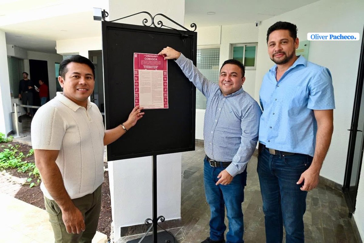 oliverpachecoMX's tweet image. Presenta el Poder Legislativo Convocatoria para elegir a un integrante de la #COTAIPEC que tendrá una vigencia de 6 años

▪️La recepción de propuestas se llevará a cabo del 9 al 24 de abril. La Convocatoria dirigida a las organizaciones no gubernamentales; organizaciones,