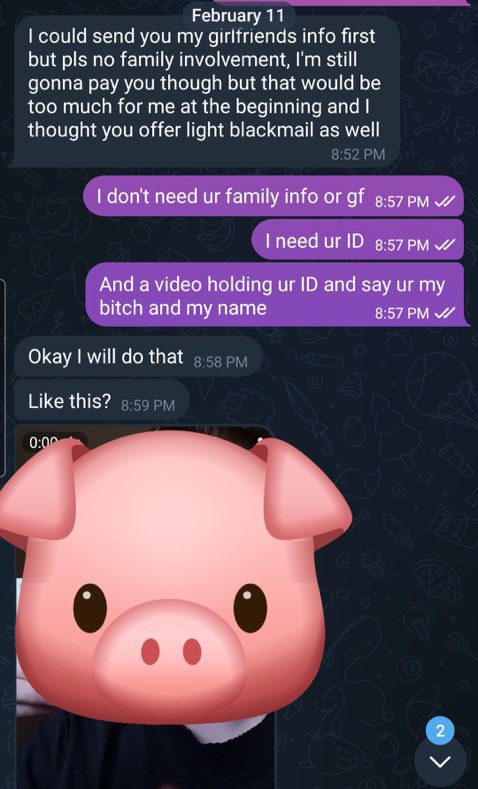 _Missblackmail's tweet photo. If you try to leave WITHOUT paying ur debt / buyout il absolutely crush you

Il literally do ANYTHING to ruin you and make ur life miserable if u block me or leave without paying

Pay the buyout then u can fuck off 

Findom paypig blackmail femdom 2dfd rtslave https://t.co/W3t7VV6AmJ