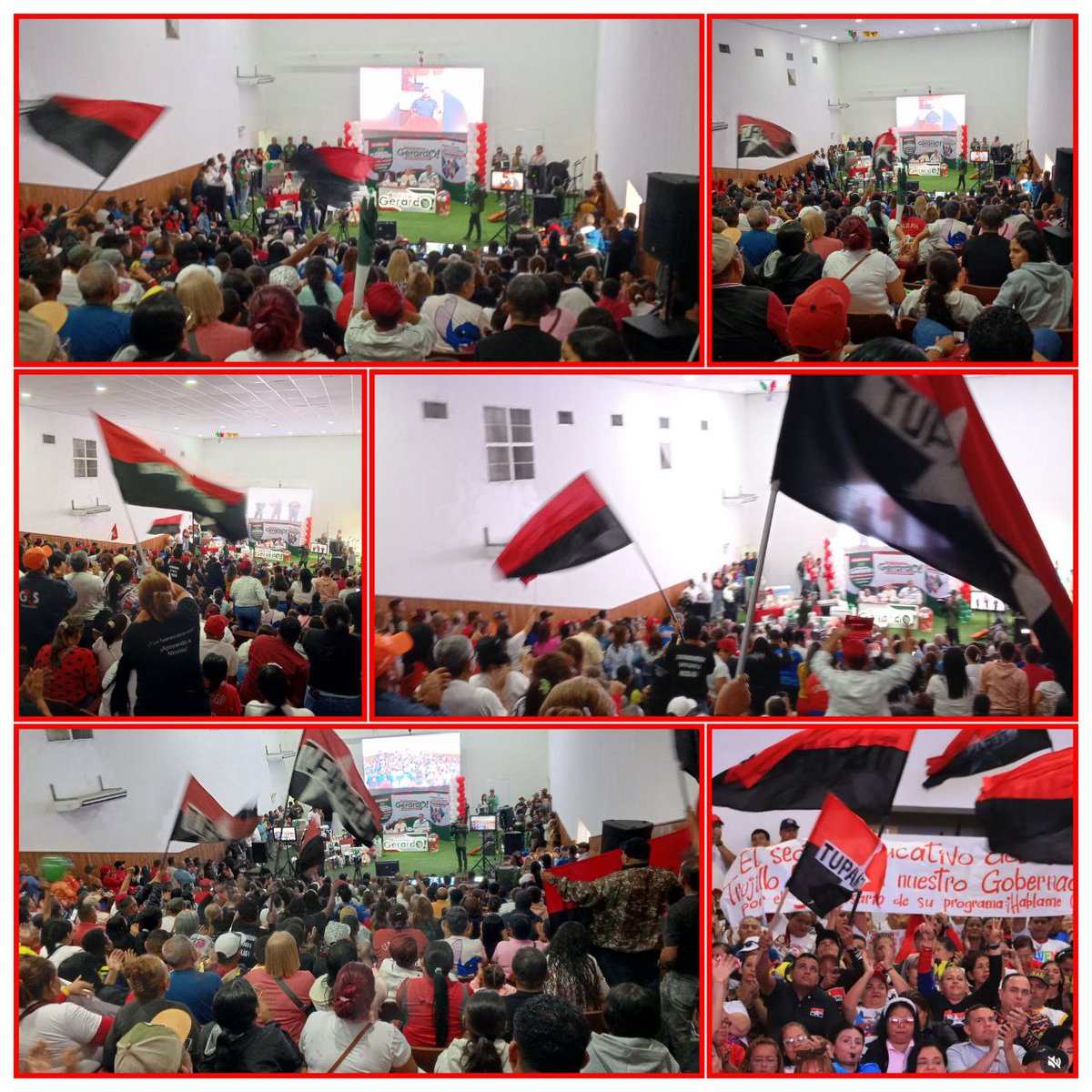 🚩🏴 Desde el estado <a href="/Trujillo_MRT/">Tupamaro Trujillo</a> nuestra militancia acompañó con mucha alegría en su tercer aniversario del programa radial y televisivo ¡Háblame, Gerardo! conducido por el gobernador de estado Trujillo, <a href="/Gerardo4fPsuv/">Gerardo Márquez</a>.

Una trinchera comunicacional para hacer visible el