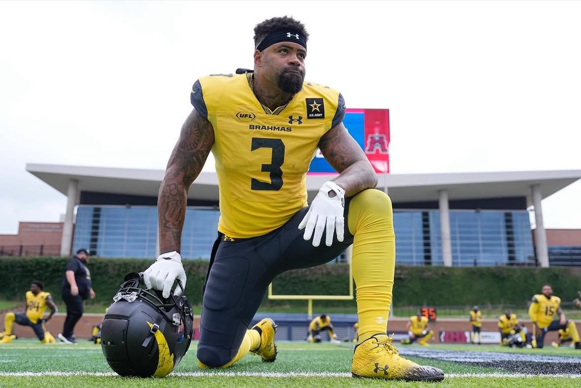 Avion Plummer (@avionp2418) on Twitter photo #UFL Breaking:
Former San Antonio Brahmas TE Cody Latimer will join the coaching staff as the WR/TE Coach per Wade Phillips.
The All-XFL player will get his shot to coach on the next level and is excited for this opportunity.
<a href="/TheOfficialAFN/">Alternative Football Network</a>/<a href="/TheUFL/">United Football League</a> #UFL Breaking:
Former San Antonio Brahmas TE Cody Latimer will join the coaching staff as the WR/TE Coach per Wade Phillips.
The All-XFL player will get his shot to coach on the next level and is excited for this opportunity.
<a href="/TheOfficialAFN/">Alternative Football Network</a>/<a href="/TheUFL/">United Football League</a>