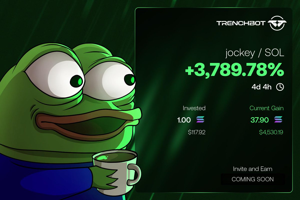 still degening in discord, anon? <a href="/trenchbot_io/">TrenchBot</a> makes trenching in discord seamless.

beta testing in the <a href="/CyberKongz/">CyberKongz</a> server, but soon everyone can take their server to the next level.
