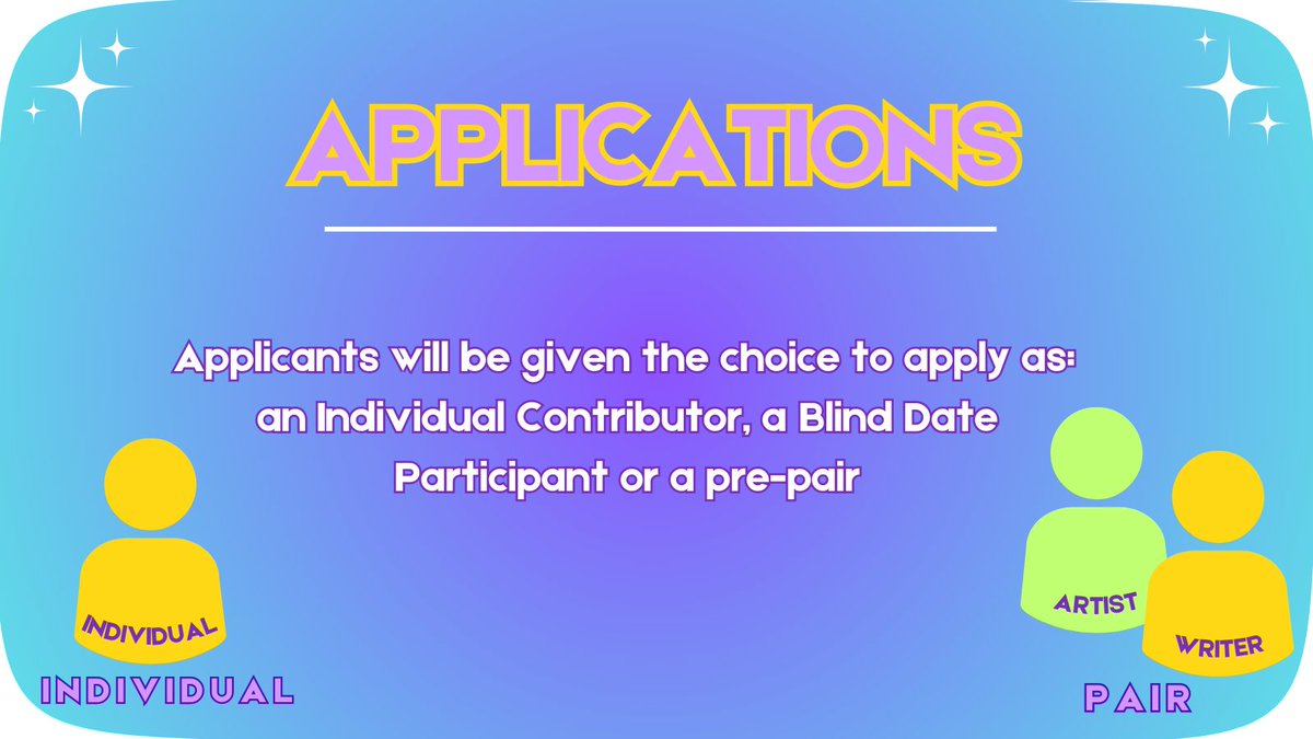 💫 STEP 1: Applications!