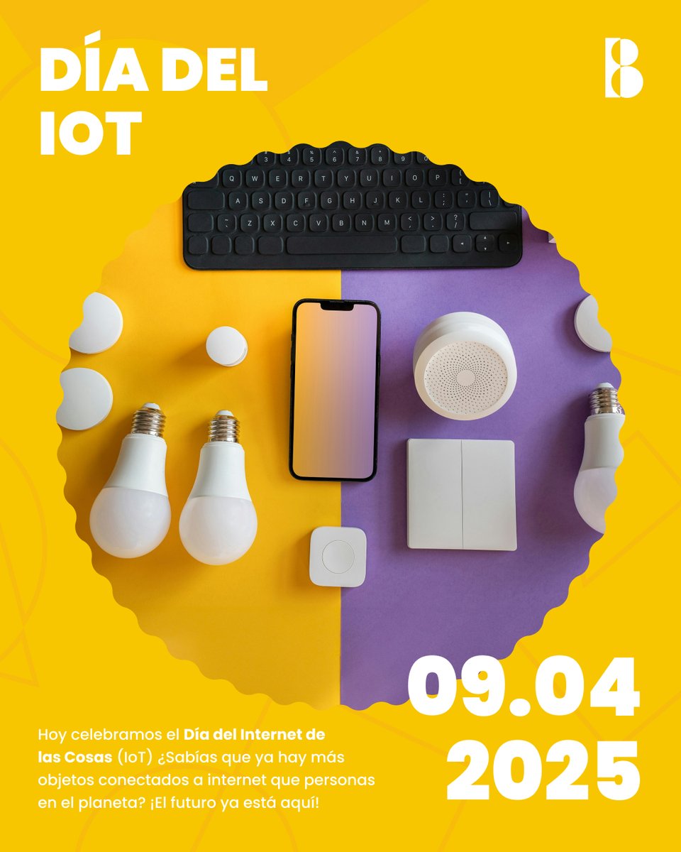 booleanmx's tweet photo. ¿Qué es IoT? Objetos conectados a internet que comparten datos.
⌚💡 Desde relojes y focos hasta sensores urbanos, el #IoT mejora nuestra eficiencia, seguridad y comodidad.
¡Está más presente en tu vida de lo que imaginas! 🌐📡
#DíaDelIoT #Tecnología #Innovación https://t.co/3EjFIl29Vw