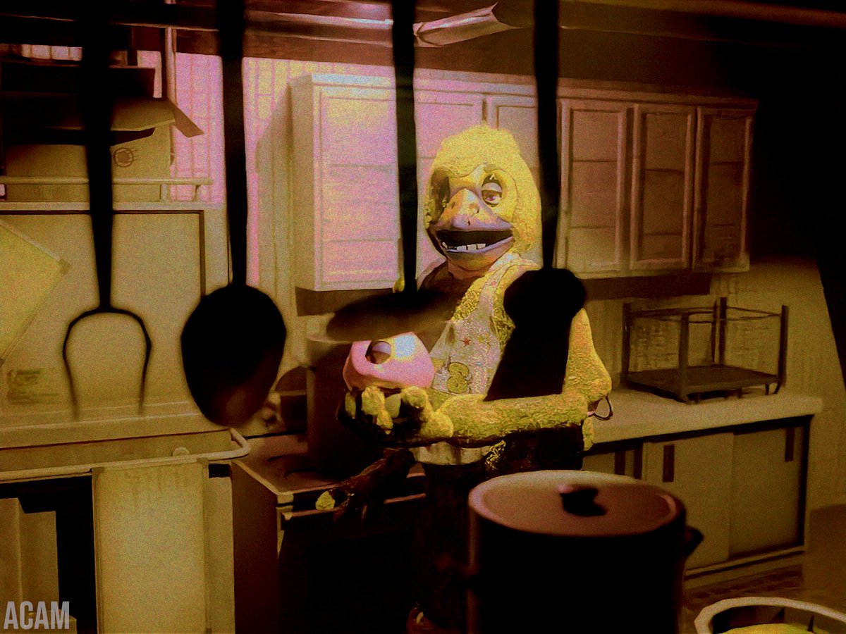 acamanimations's tweet image. More Chica🐤

#b3d #FNAF