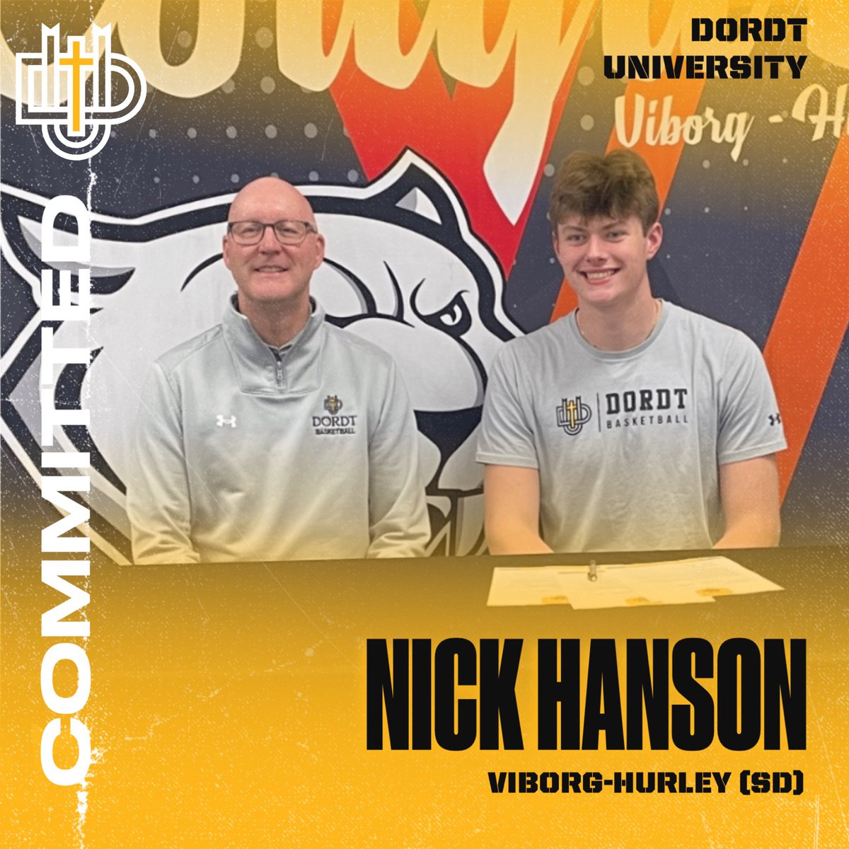 DordtHoops's tweet image. Nick Hanson is a Defender! The All-Stater from Viborg-Hurley had a terrific Senior season leading his team to the South Dakota state championship game. Nick has a bright future here at Dordt!
Class of 2️⃣0️⃣2️⃣5️⃣ 📈📈📈